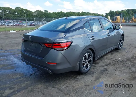 2020 Nissan Sentra Sv Xtronic Cvt z USA, uszkodzony, nr VIN 3N1AB8CV0LY216643